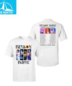 Bensons Boones American Heart Tour 2025 T Shirt 2