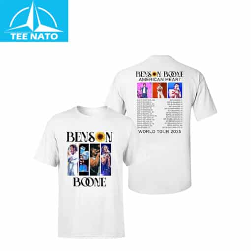 Bensons Boones American Heart Tour 2025 Shirt - Image 3