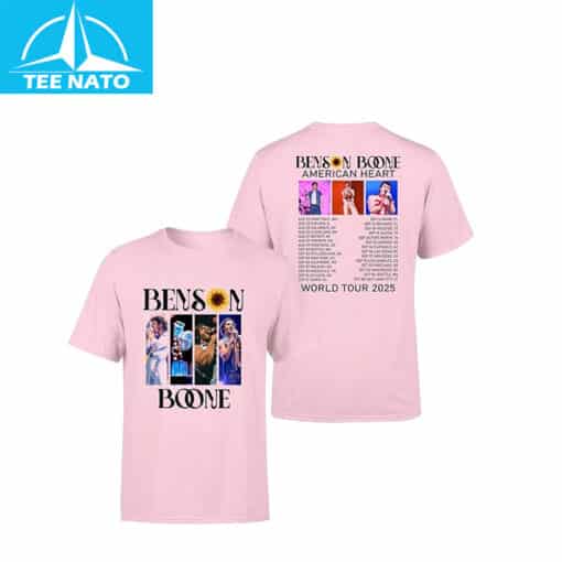 Bensons Boones American Heart Tour 2025 Shirt - Image 4