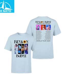 Bensons Boones American Heart Tour 2025TShirt