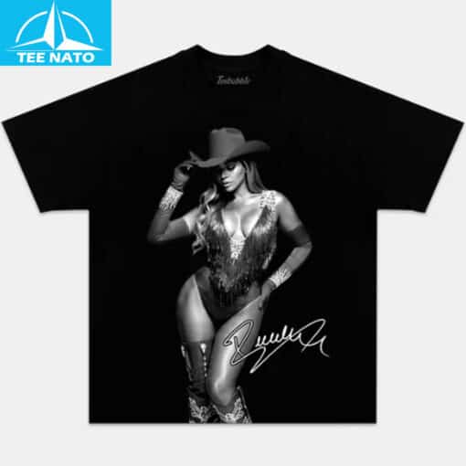 Beyoncé Cowboy Carter Album Style Graphic Shirt