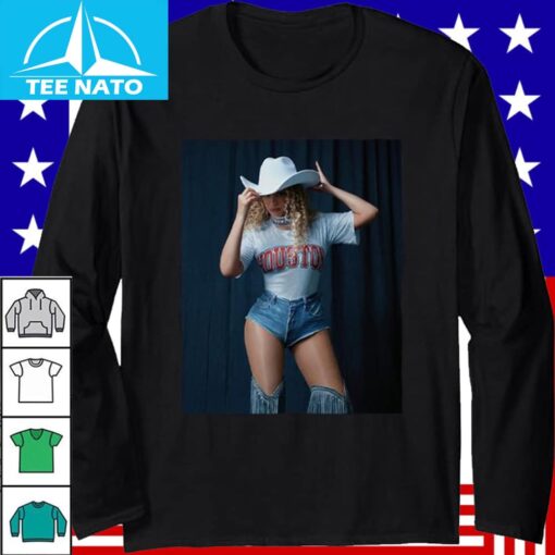 Beyonce Tour In Houston Vintage Shirt - Image 4