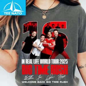 Big Time Rush 2025 Concert Shirt