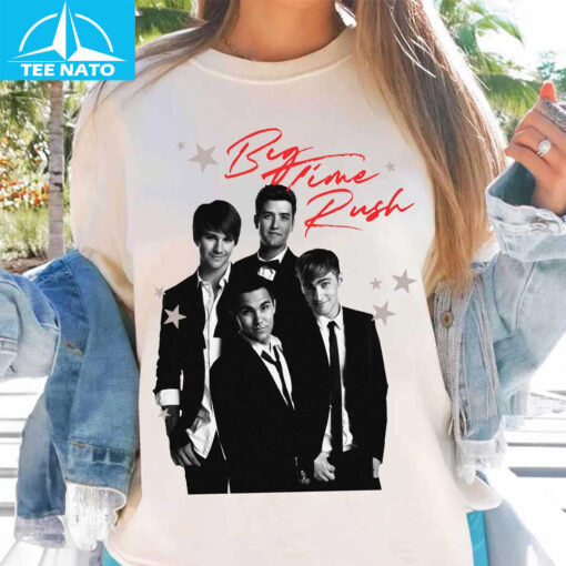 Big Time Rush Band Photo Graphic Shirt - Image 5