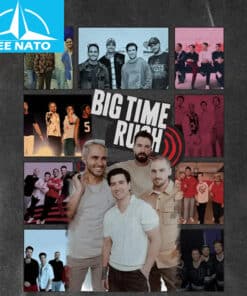 Big Time Rush Boy Band Photo Collage Shirt1
