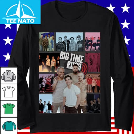 Big Time Rush Boy Band Photo Collage Shirt - Image 3
