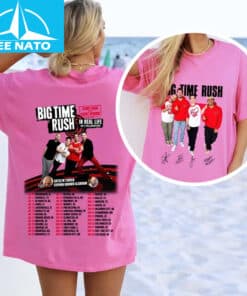 Big Time Rush Every Song Every Episode In Real Life Tour 2025 Shirt 4