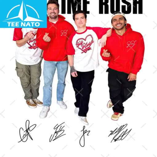 Big Time Rush Every Song Every Episode In Real Life Tour 2025 Shirt - Image 2