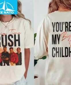 Big Time Rush In Real Life Worldwide 2025 Tour Shirt1