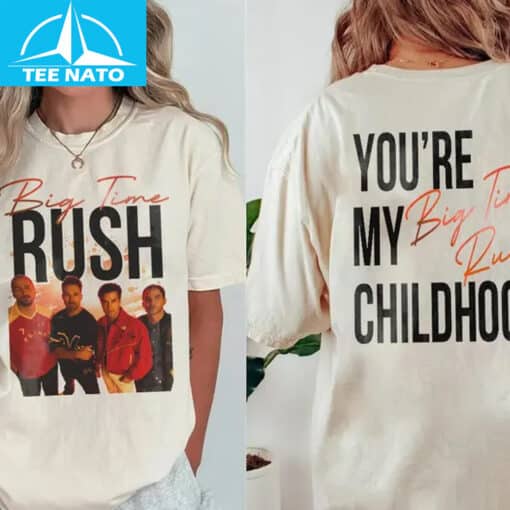Big Time Rush In Real Life Worldwide 2025 Tour Shirt - Image 2
