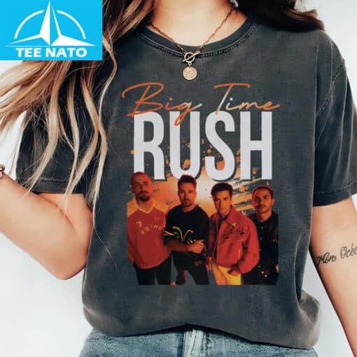 Big Time Rush In Real Life Worldwide 2025 Tour Shirt - Image 3