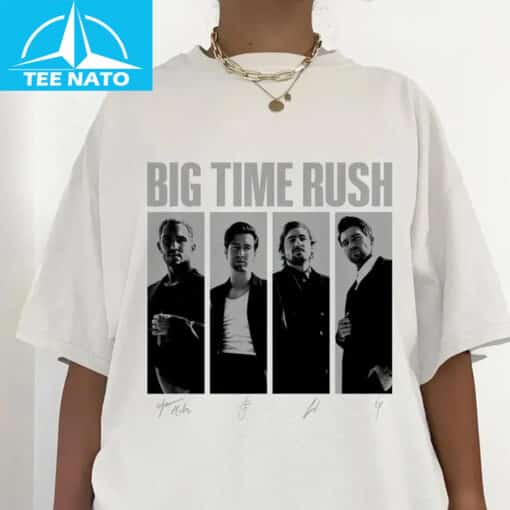 Big Time Rush In Real Life Worldwide Tour 2025 Shirt - Image 2