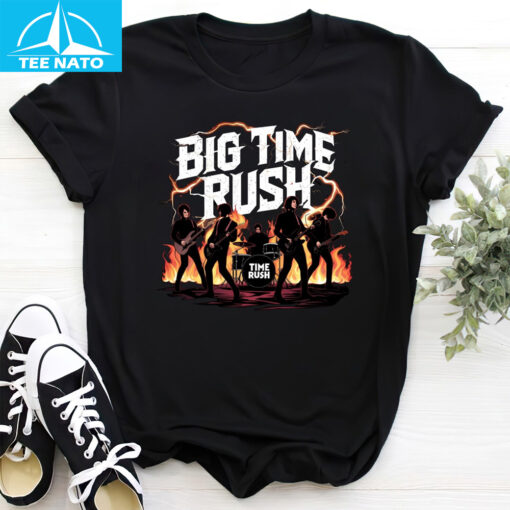 Big Time Rush Rock Band Graphic Shirt