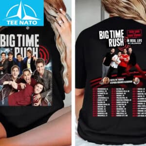 Big Time Rush Tour 2025 Shirt