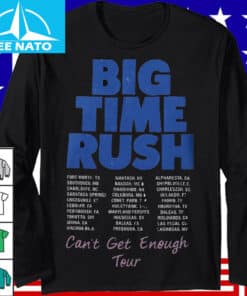 Big Time Rush Tour Cant Get Enough Shirt2
