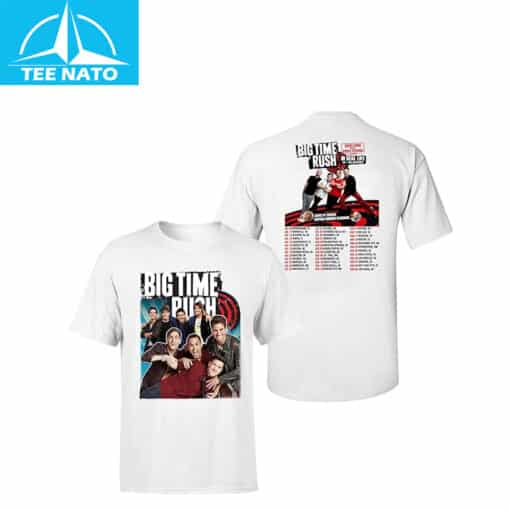 Big Times Rushs in Real Life Worldwide 2025 Tour Shirt - Image 4
