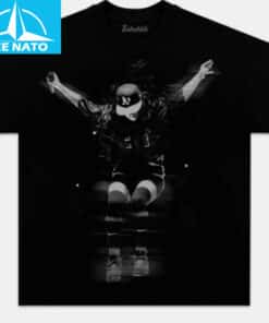 Billie Eilish Dynamic Pose Concert Graphic Shirt1
