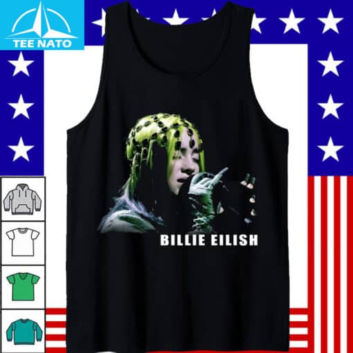 Billie Eilish Live Concert Pop Music Shirt - Image 4