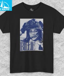 Billie Eilish Pop Star Inspired Portrait Shirt