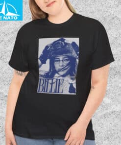 Billie Eilish Pop Star Inspired Portrait Shirt3
