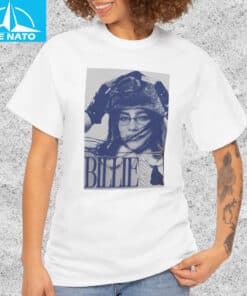 Billie Eilish Pop Star Inspired Portrait Shirt4