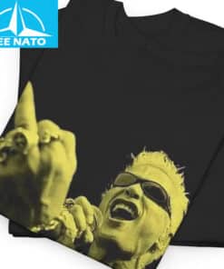 Billy Idol Middle Finger Shirt1