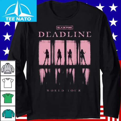 Black Pink Deadline 2025 World Tour T-Shirt - Image 5