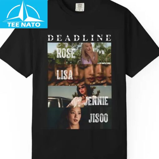 Black Pink Deadline World Tour Shirt