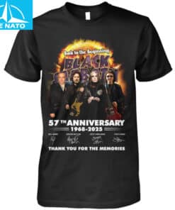 Black Sabbath 57th 1968 2025 Shirt