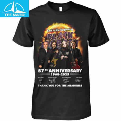 Black Sabbath 57th 1968 2025 Shirt