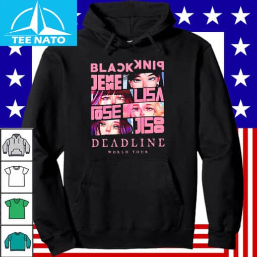 BlackPink Deadline World Tour Chibi Style Shirt - Image 5
