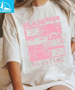 Blackpink Deadline Tour t shirt2