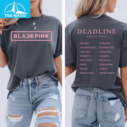 Blackpink Deadline World Tour T-Shirt