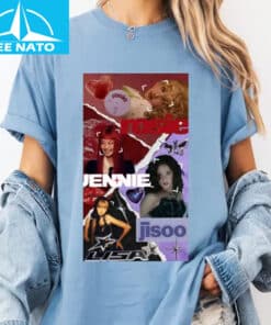 Blackpink Jennie Jisoo Lisa K Pop Music Collage Shirt2