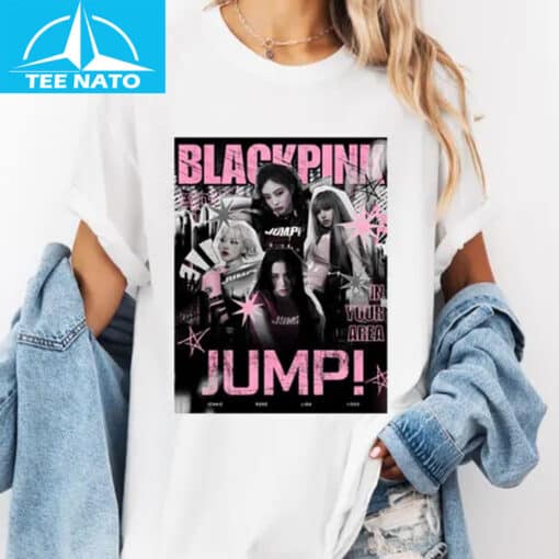 Blackpink Jump Tour 2025 Shirt - Image 4