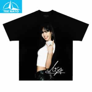 Blackpink Lisa Rock Hand Autograph Shirt