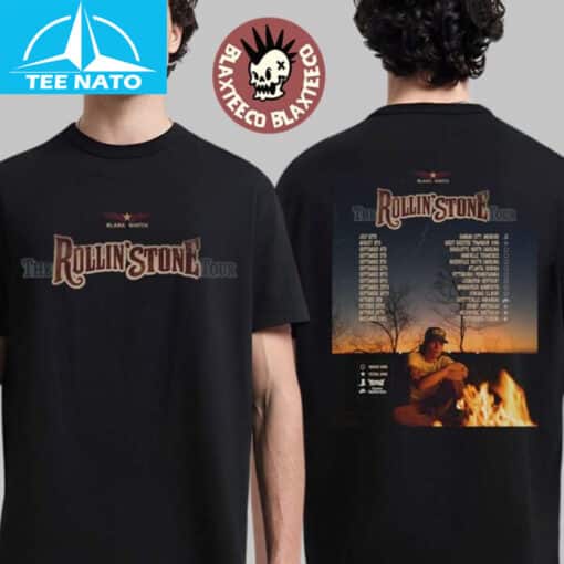 Blake Whiten The Rollin’ Stone Tour 2025 Shirt