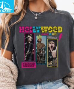 Blink 182 Hollywood 2025 Tour Shirt3