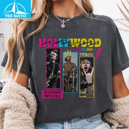 Blink-182 Hollywood 2025 Tour Shirt - Image 4