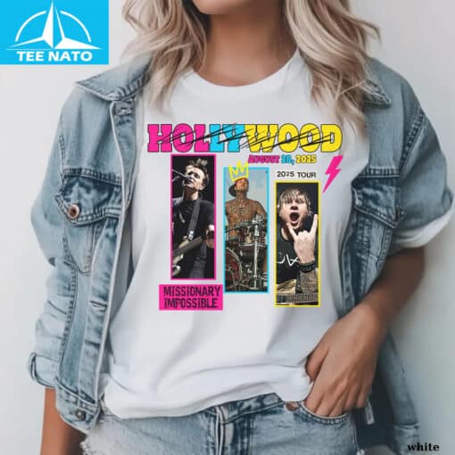 Blink-182 Hollywood 2025 Tour Shirt - Image 5