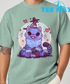 Blue Tiger Kawaii K POP Demon Hunters T Shirt 3