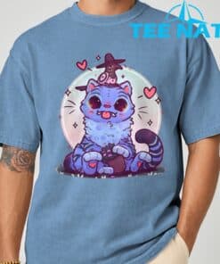 Blue Tiger Kawaii K POP Demon Hunters T Shirt 4