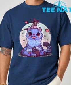 Blue Tiger Kawaii K POP Demon Hunters T Shirt 9