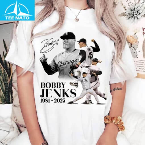 Bobby Jenks 1981-2025 Shirt - Image 3