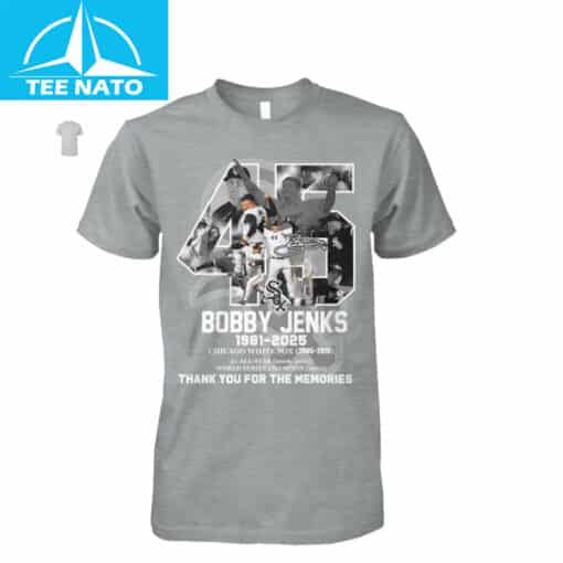 Bobby Jenks Chicago White Sox 1981-2025 Tribute Shirt - Image 4
