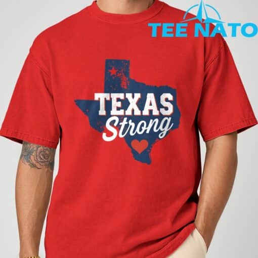 American Heroes Strong Texas Shirt - Image 3