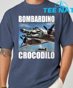 Bombardino Crocodilo Italian Brainrot Shirt 1 1