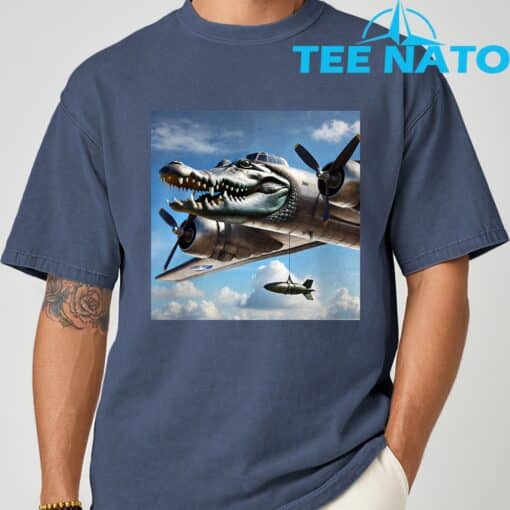 Bombardino Crocodilo T-Shirt - Image 4