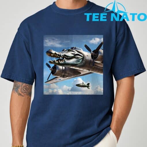 Bombardino Crocodilo T-Shirt - Image 8