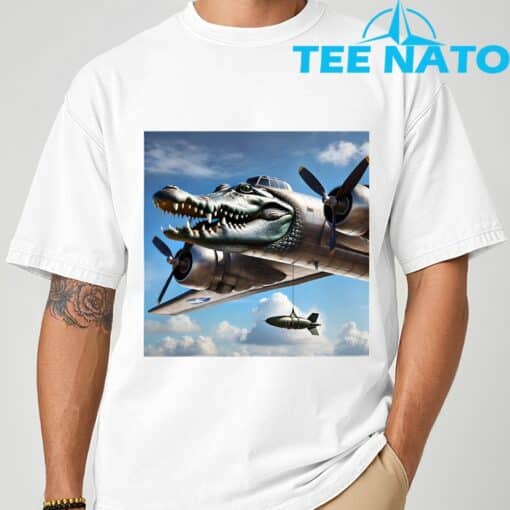 Bombardino Crocodilo T-Shirt - Image 9